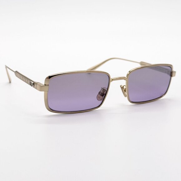 NEW DIOR DIORCANNAGE S2U C0G6 SUNGLASSES UNISEX GOLD/PURPLE EYEWEAR - Picture 5 of 8
